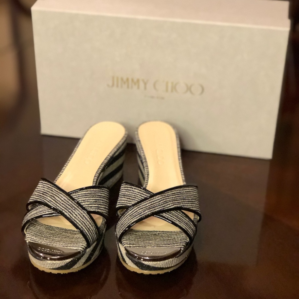 Jimmy Choo platform sandals